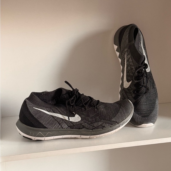 Nike Free 3.0 Barefoot Ride Black Running Shoes - Picture 7 of 11